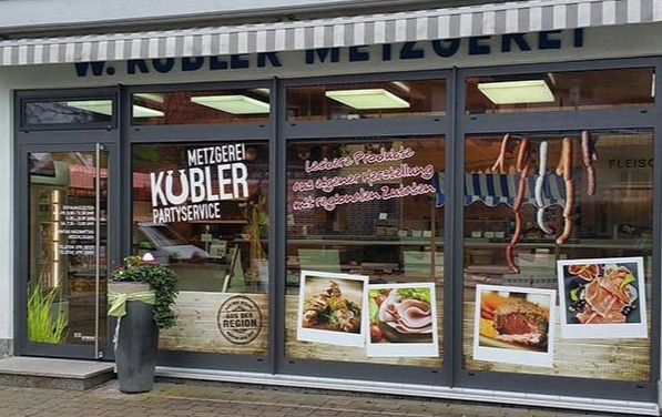 Kontakt Metzgerei Kübler in Westheim Rosengarten